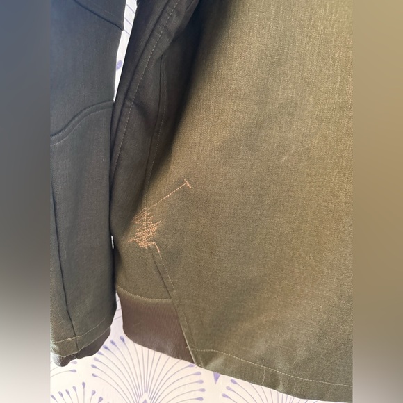 The North Face Cryptic Olive Hooded Jacket Mens size large - Picture 8 of 9